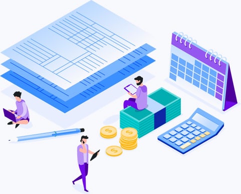 People Calculating Financials People Calculating Financial Decisions