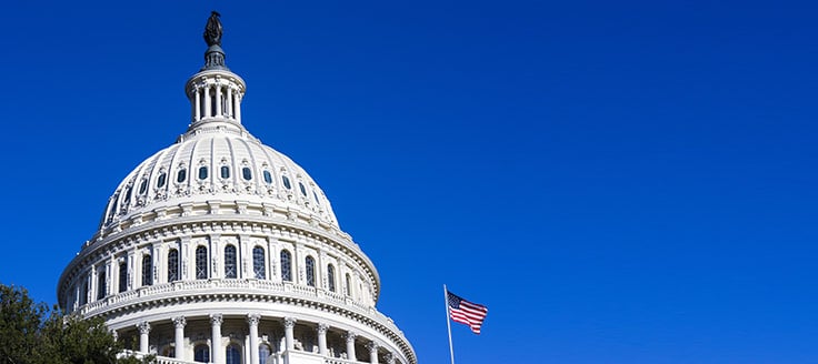 The U.S. Capitol building. U.S. federal government agencies’ websites house regulation information you can use for free legal advice.