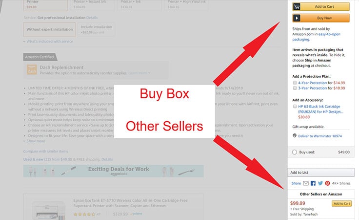 Being a featured seller helps you make money selling on Amazon.