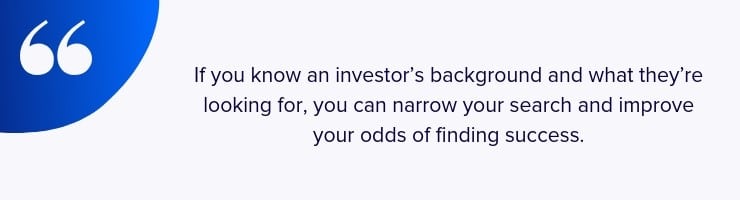 Quote about investing in a small business