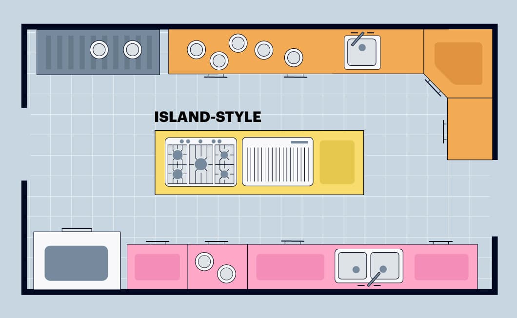 Restaurant Floor Plan Designing One