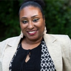 A photo of Joy Cheriel Brown, founder of Third Person Omniscient Productions.