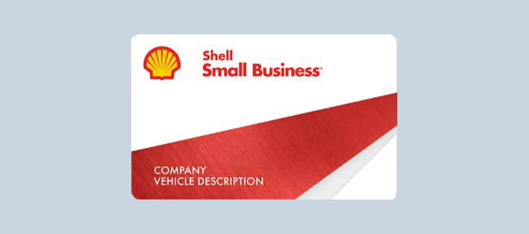 Image of the Shell Small Business credit card