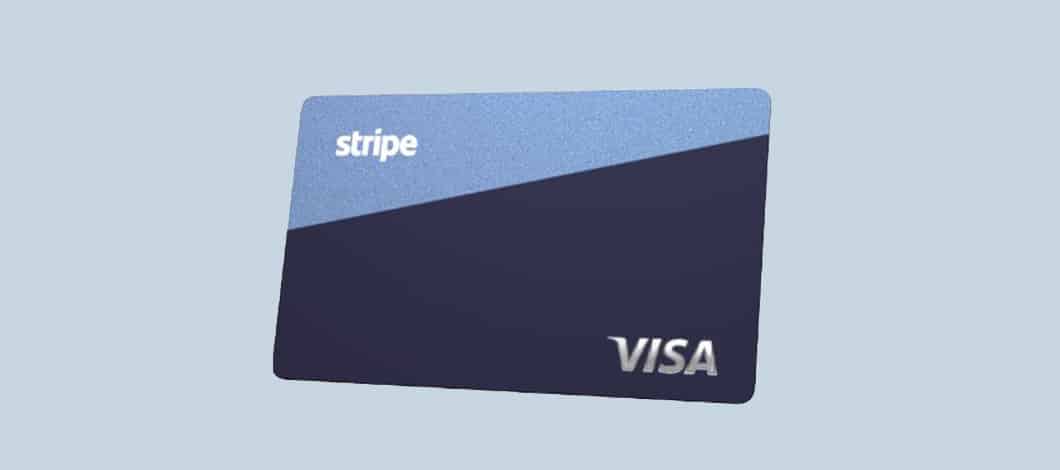 Image of Stripe’s Visa credit card