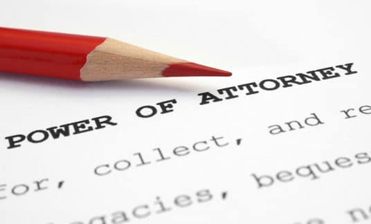 power of attorney