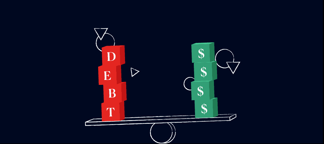 Debt balancing with income