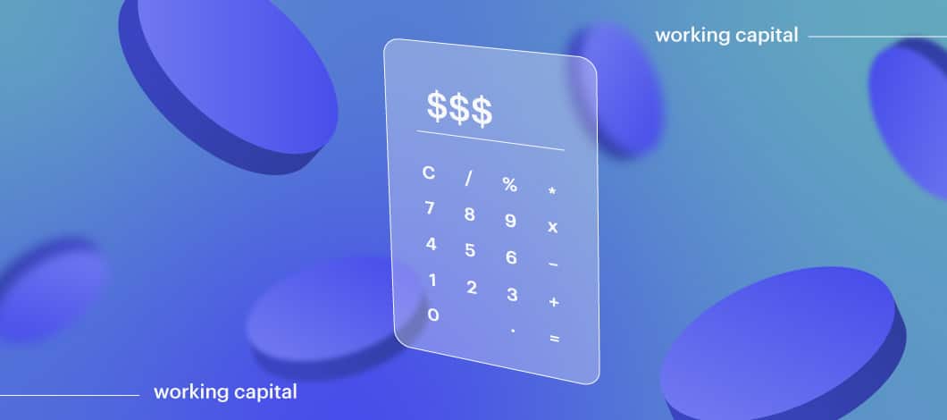 Working capital calculator graphic