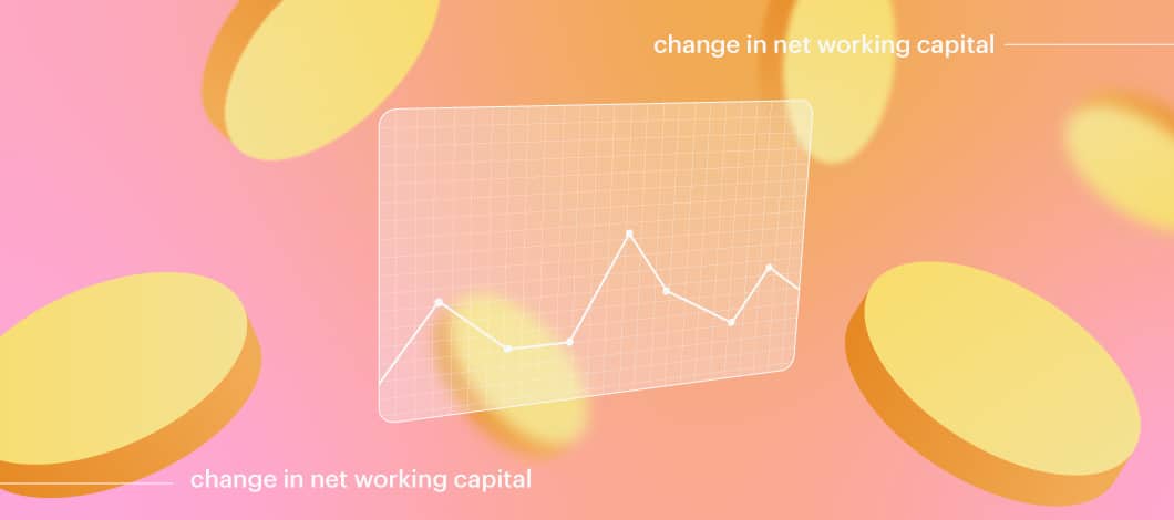 Change in net working capital graph