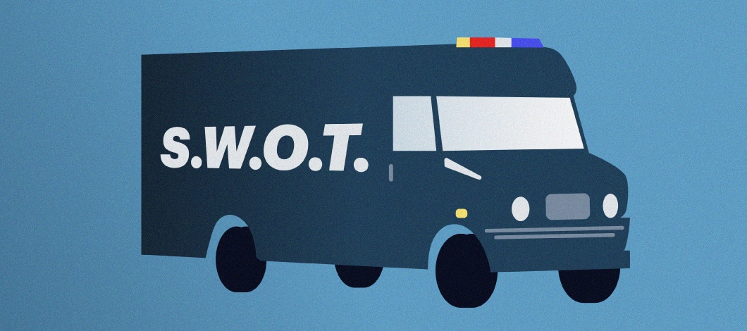 SWOT van graphic