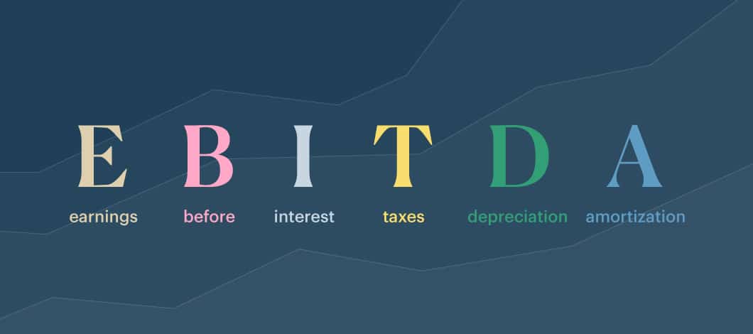 EBITDA text graphic