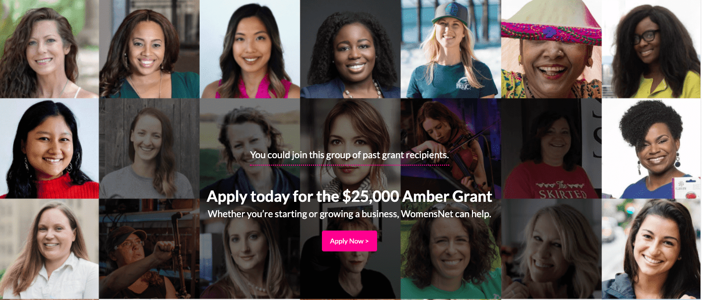 Amber grant for women business owners