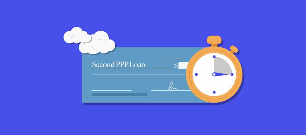 A check reads “Second PPP Loan.”