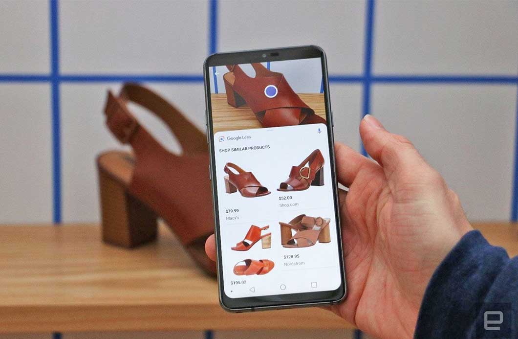 With Google Lens and Pinterest Lens, people can use an image to search for related product pages and websites.