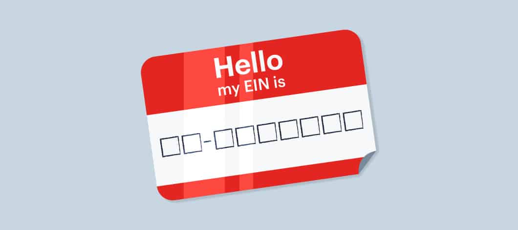 A “Hello my EIN is __-______” tag.