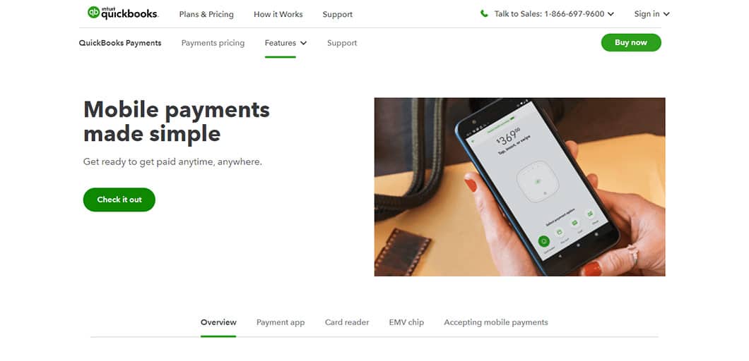 GoPayment is the credit card app for Android and iPhone built by QuickBooks.