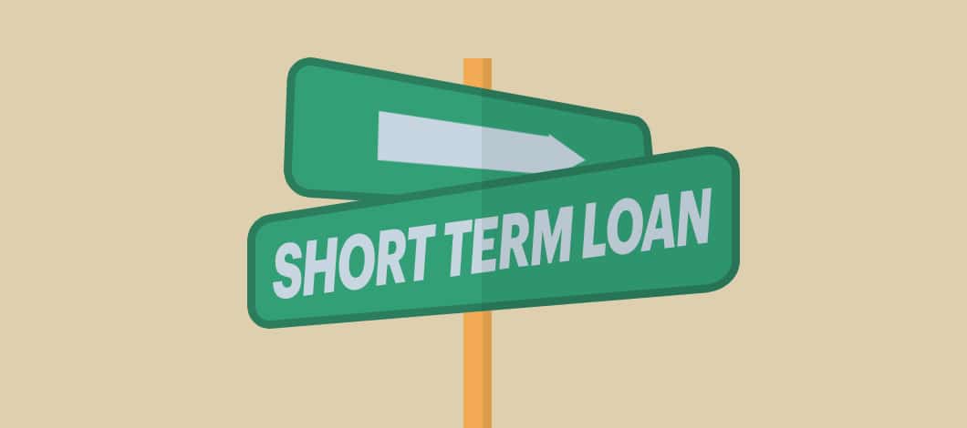 A street sign reads “Short-Term Loan.”