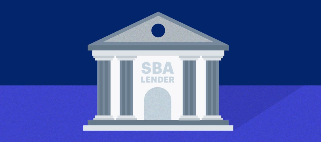 A bank is labeled “SBA Lender.”