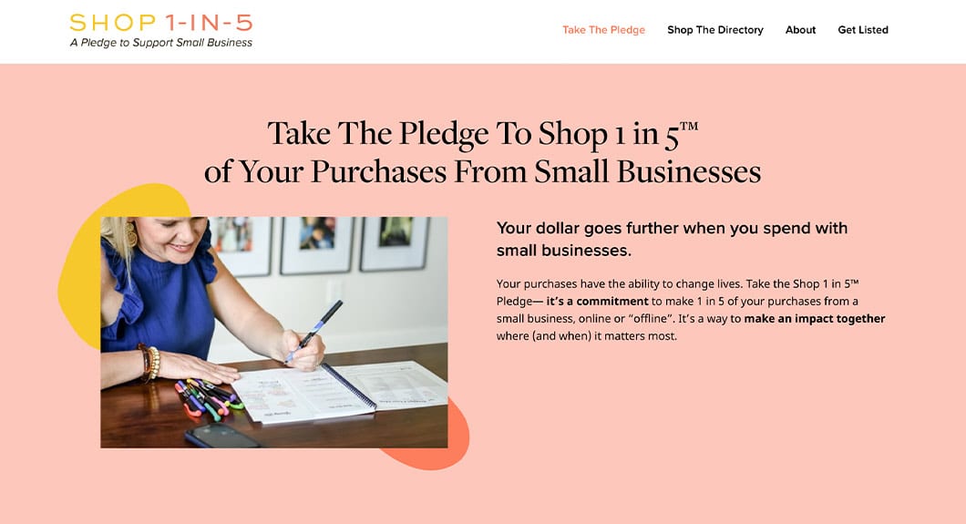 Entrepreneurs Jacqueline Snyder and Minna Khounlo-Sithep created the Shop 1 in 5 Pledge.