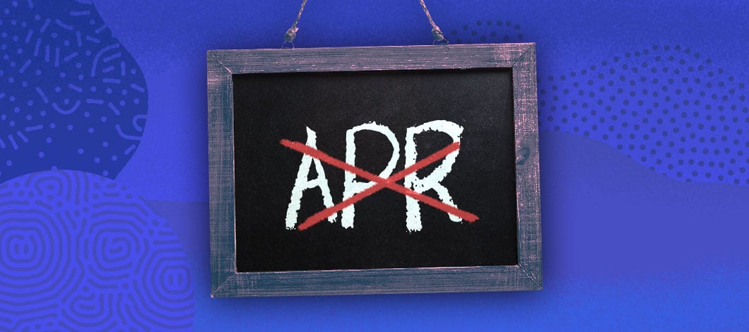 On a chalkboard, the letters “APR” are crossed out.