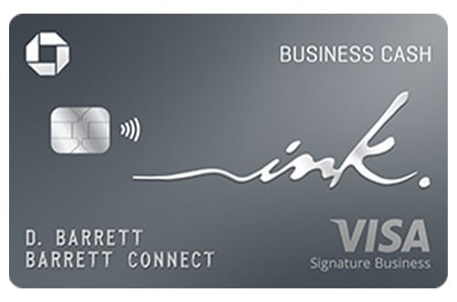 Image of Chase Ink’s Business Cash Visa card