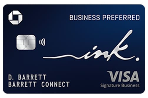 Image of Chase Ink’s Business Preferred Visa card